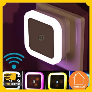Đèn LED cảm biến thông minh kiêm đèn ngủ chống nước tiết kiệm năng lượng