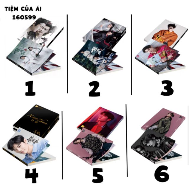 CÓ SẴN MẪU 3,5,6 | Photobook Trần Tình Lệnh, Tiêu Chiến, Vương Nhất Bác