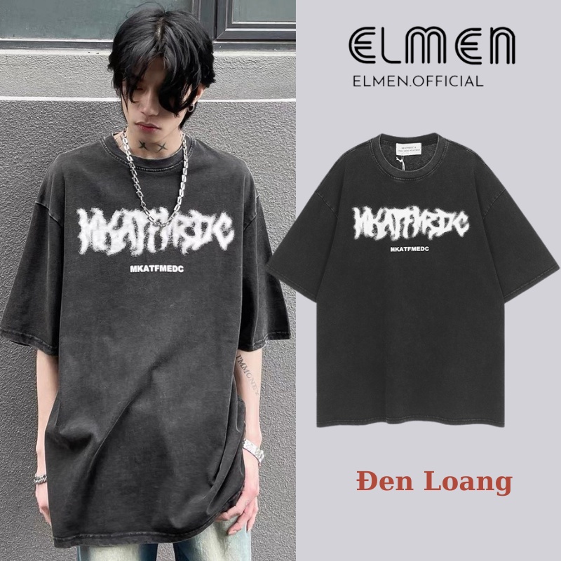Áo thun LocalBrand Cemmery &quot; SIGNATURE TEE 2.0 &quot; Ao phông tay lỡ tshirt UNISEX nam nữ Cotton oversize form rộng - ELMEN