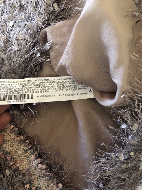 Áo lông zara auth sz s