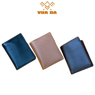 Ví Nam da bò thật cao cấp, Ví nappa nối lá sỉ Nam Nguyên Chất siêu bền , ví dáng đứng nhiều ngăn
