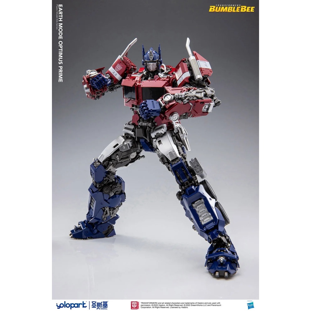 Mô Hình Lắp Ráp Yolopark x Soskill Earth Mode Optimus Prime