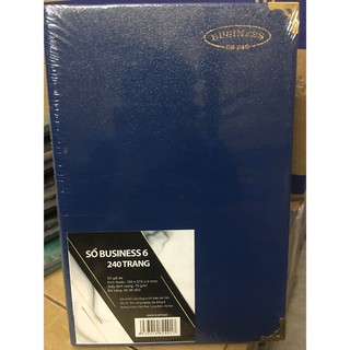 SỔ DA BUSINESS B6 240 TRANG