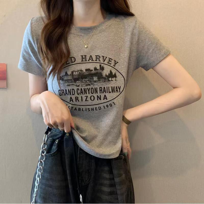 Áo Thun NgắN Tay DáNg RộNg ThờI Trang Cho Nữ JL-TX-400