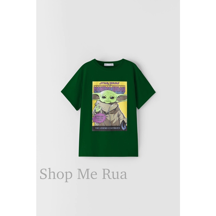 Áo thun bé trai ZARA xuất dư cộc tay, size đại  . BT05