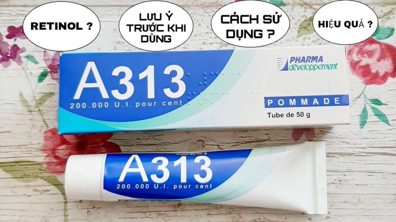 [ Chính hãng NỘI ĐỊA PHÁP] Kem ngăn ngừa mụn, chống lão hóa mạnh A313 Pommade Retinol Cream dược m | BigBuy360 - bigbuy360.vn