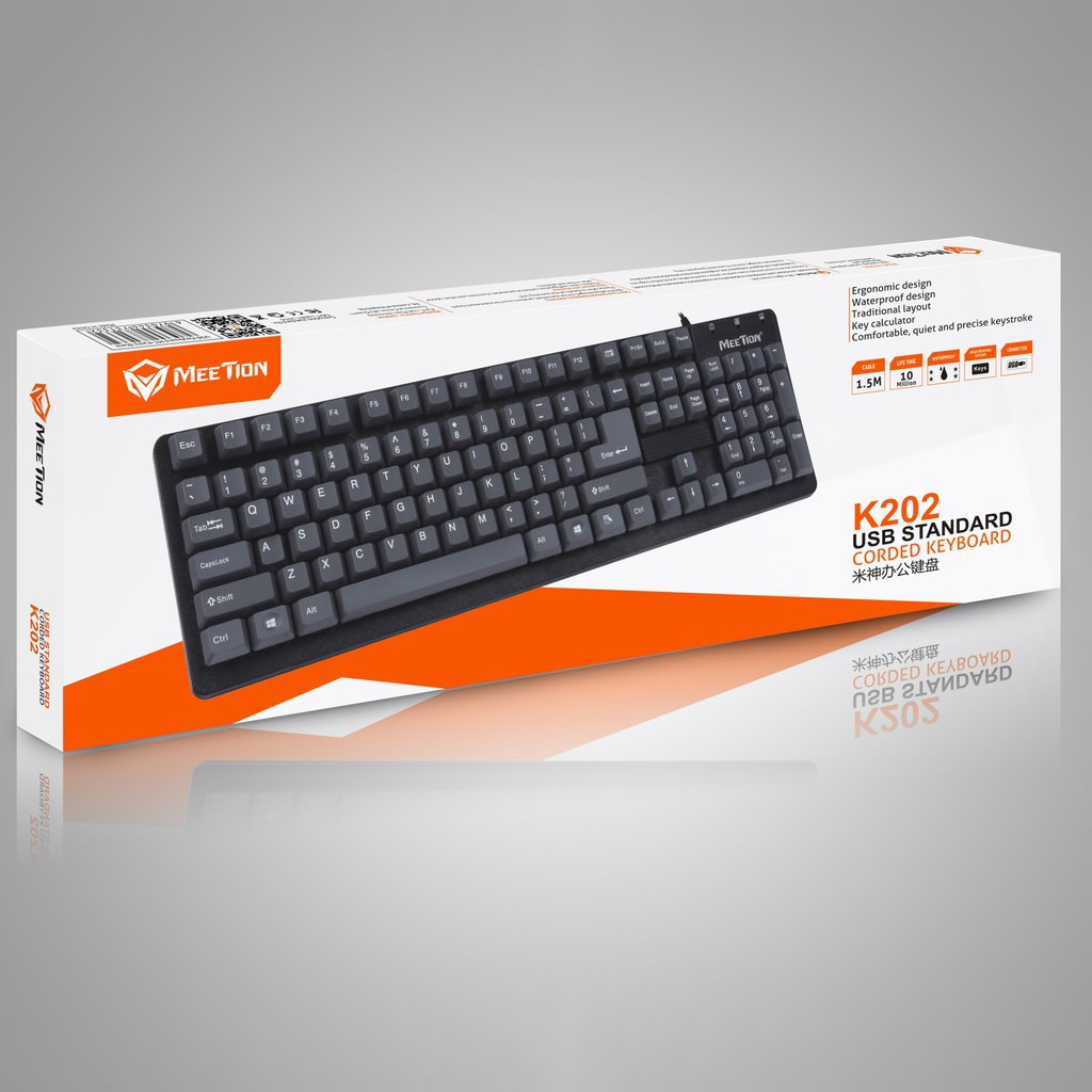 Bàn Phím Game Thủ MEETION AK100 Thiết Kế Độc Lạ