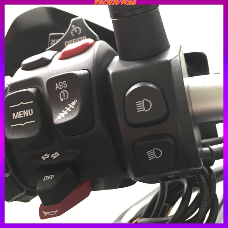 Rơ Le Công Tắc Đèn Sương Mù Thông Minh Tachiuwa2 Cho BMW R1200GS R1250GS Adventure Màu Đen