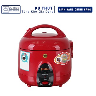 Nồi cơm điện 1.5L Goldsun 3D ARC-G150GP nắp gài thiết kế hiện đại nắp vòm thông minh giữ nhiệt tốt, chống tràn an toàn