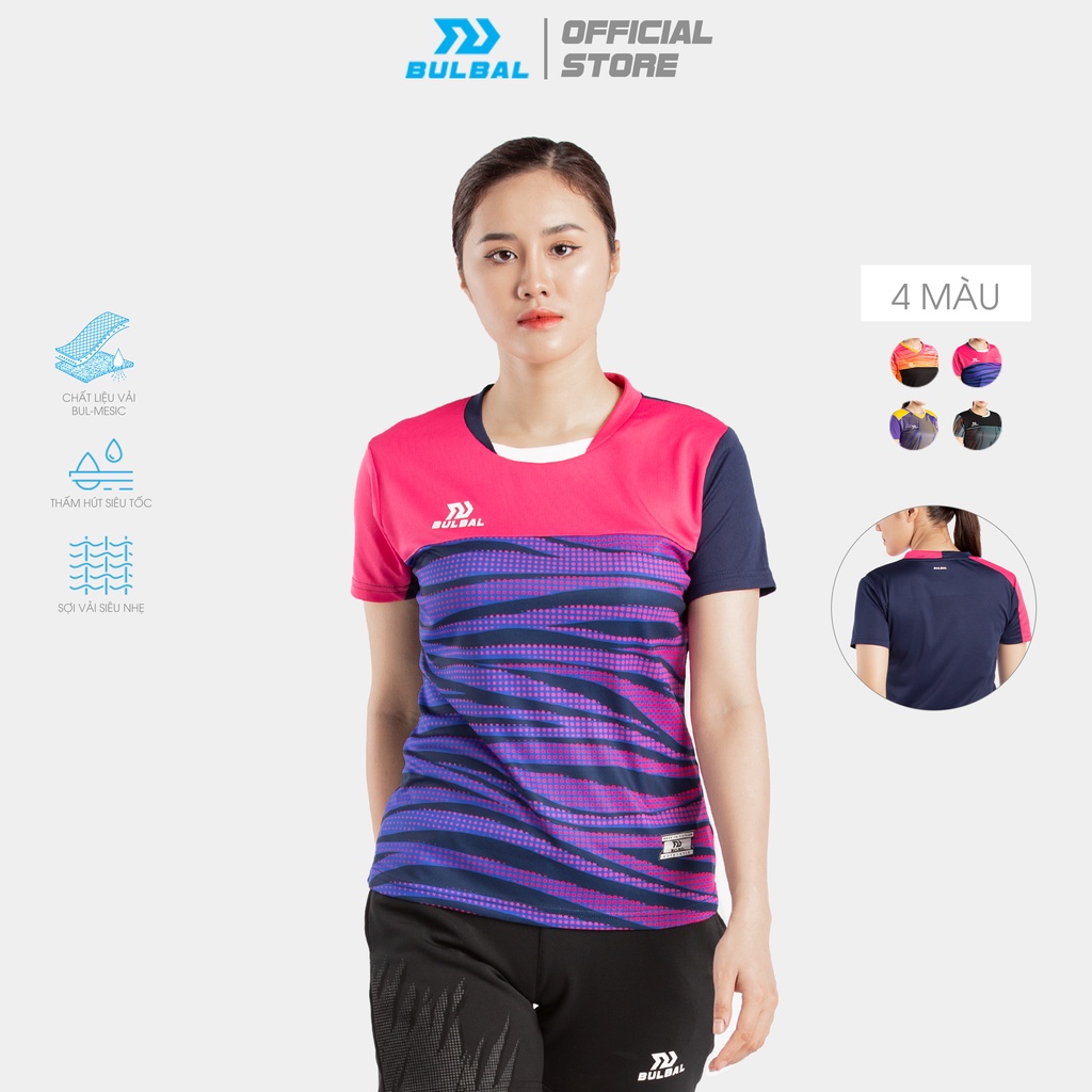 Áo Cầu Lông Nữ Bulbal Badminton Ss22 Chuyên Nghiệp  Chất Vải Mè Bul-Mesic Dùng Trong Tập Luyện Và Thi Đấu Cầu Lông