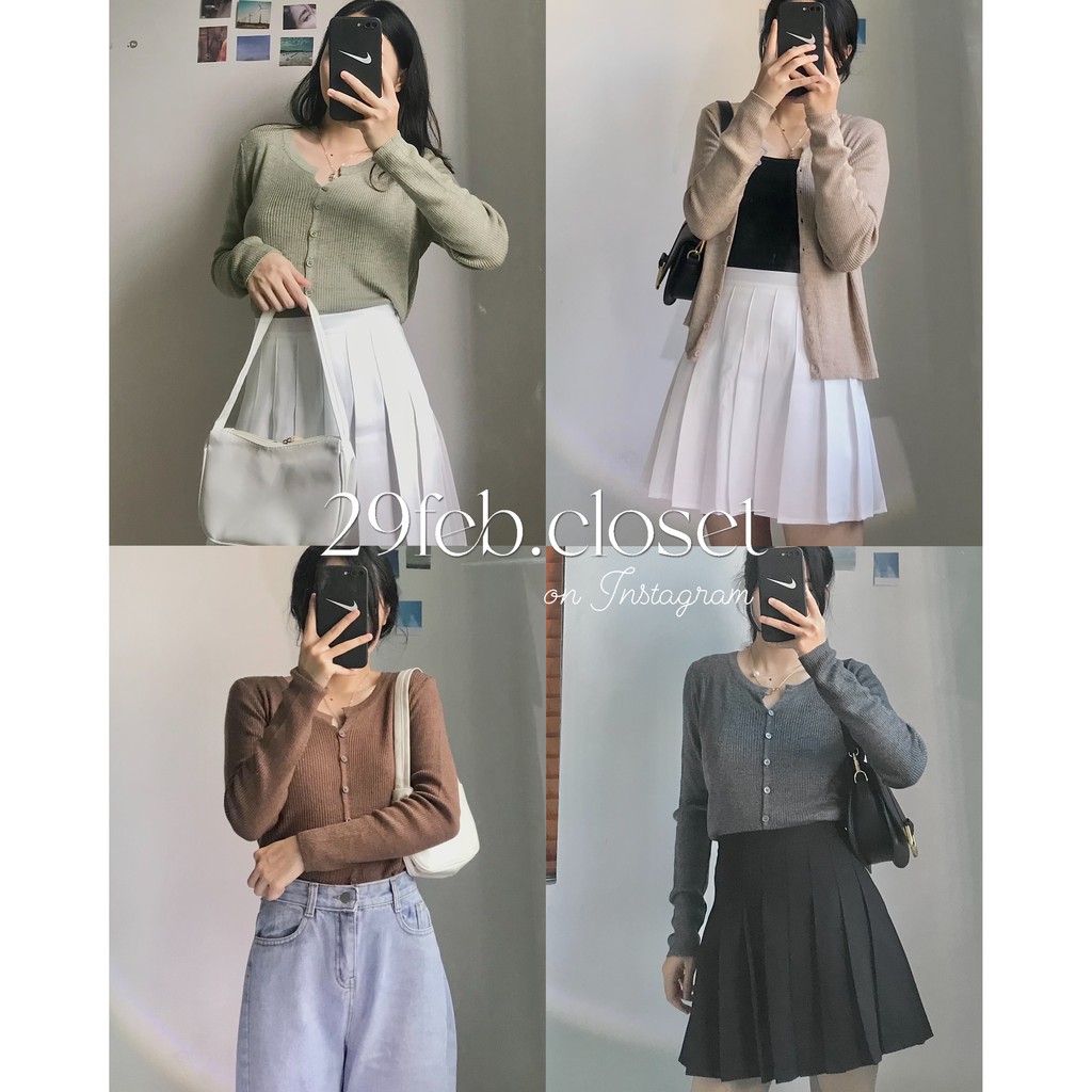 Áo cardigan len cúc dọc (Ảnh video 29feb chụp) - 9001 | BigBuy360 - bigbuy360.vn