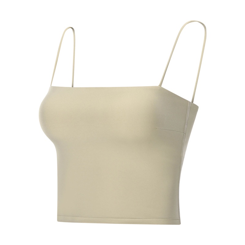 Áo lót hai dây màu trơn có đệm thích hợp cho nữ