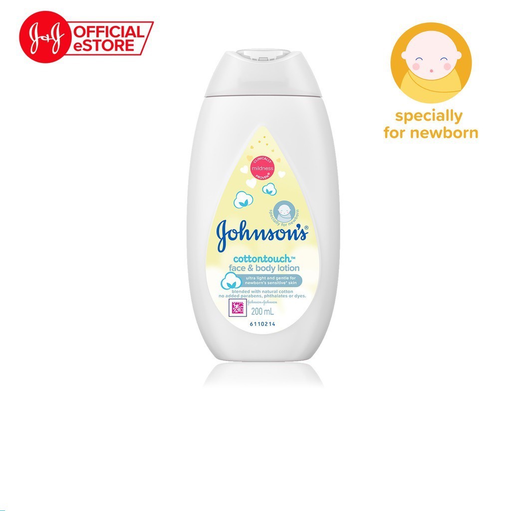 Sữa dưỡng ẩm mềm mịn Johnson's baby cotton touch 200ml - 100977935