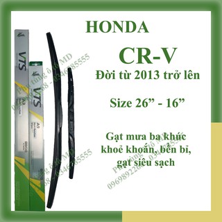 Bộ gạt mưa Honda CR-V các đời và gạt mưa các dòng xe khác của Honda CR-Z