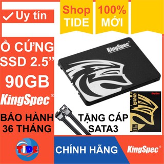 Mua SSD KingSpec 90GB – Ổ cứng SSD Chính Hãng KingSpec – Bảo hành 3 năm – Tặng cáp dữ liệu Sata 3.0