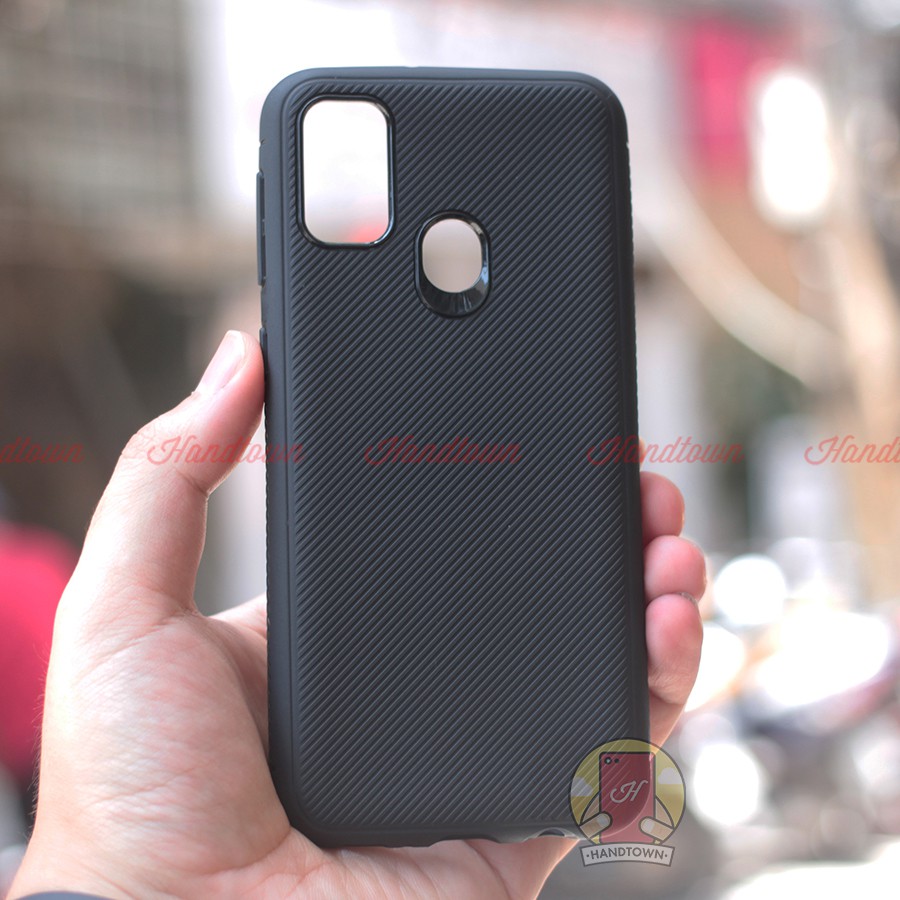 Ốp lưng mềm TPU Vân Chéo Samsung Galaxy A21S / M30 / M30S