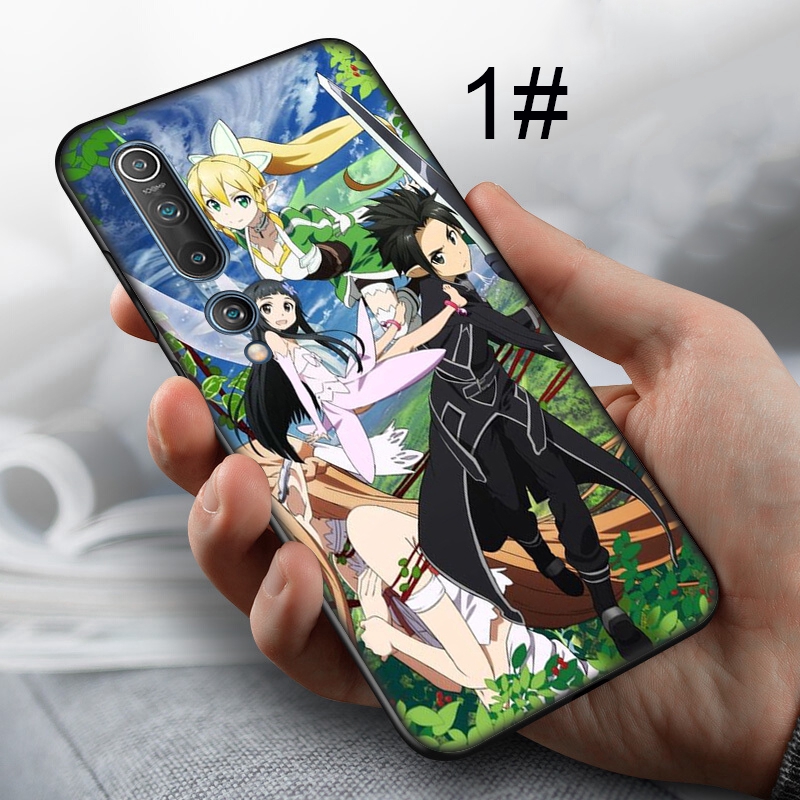 Xiaomi Mi F1 A1 5X A2 6X Lite A3 Pro Mix 2s 10 Pro Silicone Phone Soft Case YX172 Sword Art Online