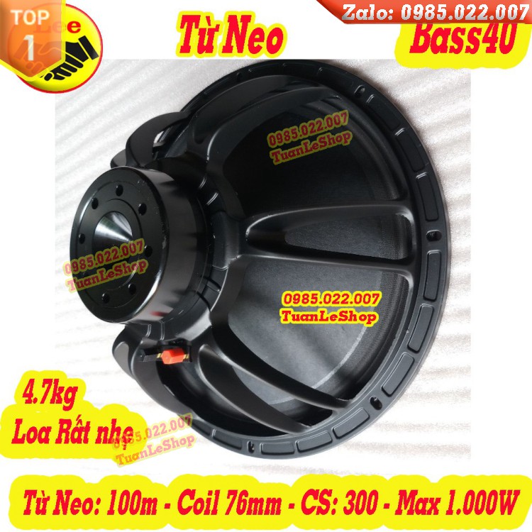 BASS 40 TỪ NEO 100MM CÔN 76MM CAO CẤP – GIÁ 01 CHIẾC - MS1577