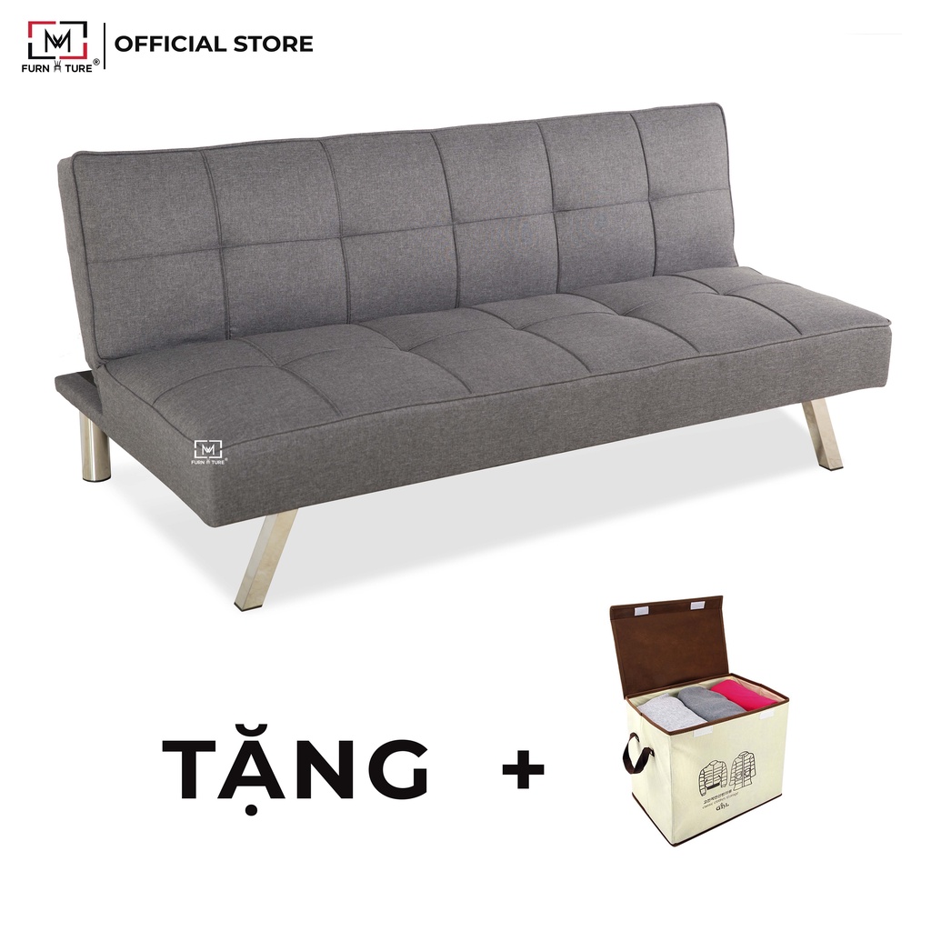 Sofa giường nằm đa năng cao cấp 3 chế độ gập ngồi thoải mái thương hiệu MW FURNITURE