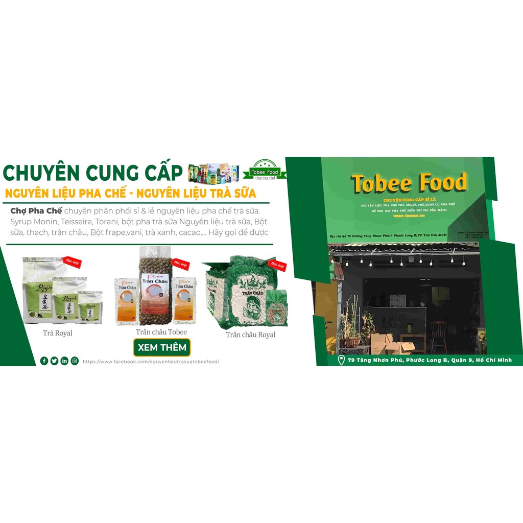 BỘT SỮA TOBEE (Gói 300g Tiện Lợi) - Nguyên Liệu Pha Trà Sữa Béo Ngậy - Tôn Vị Trà