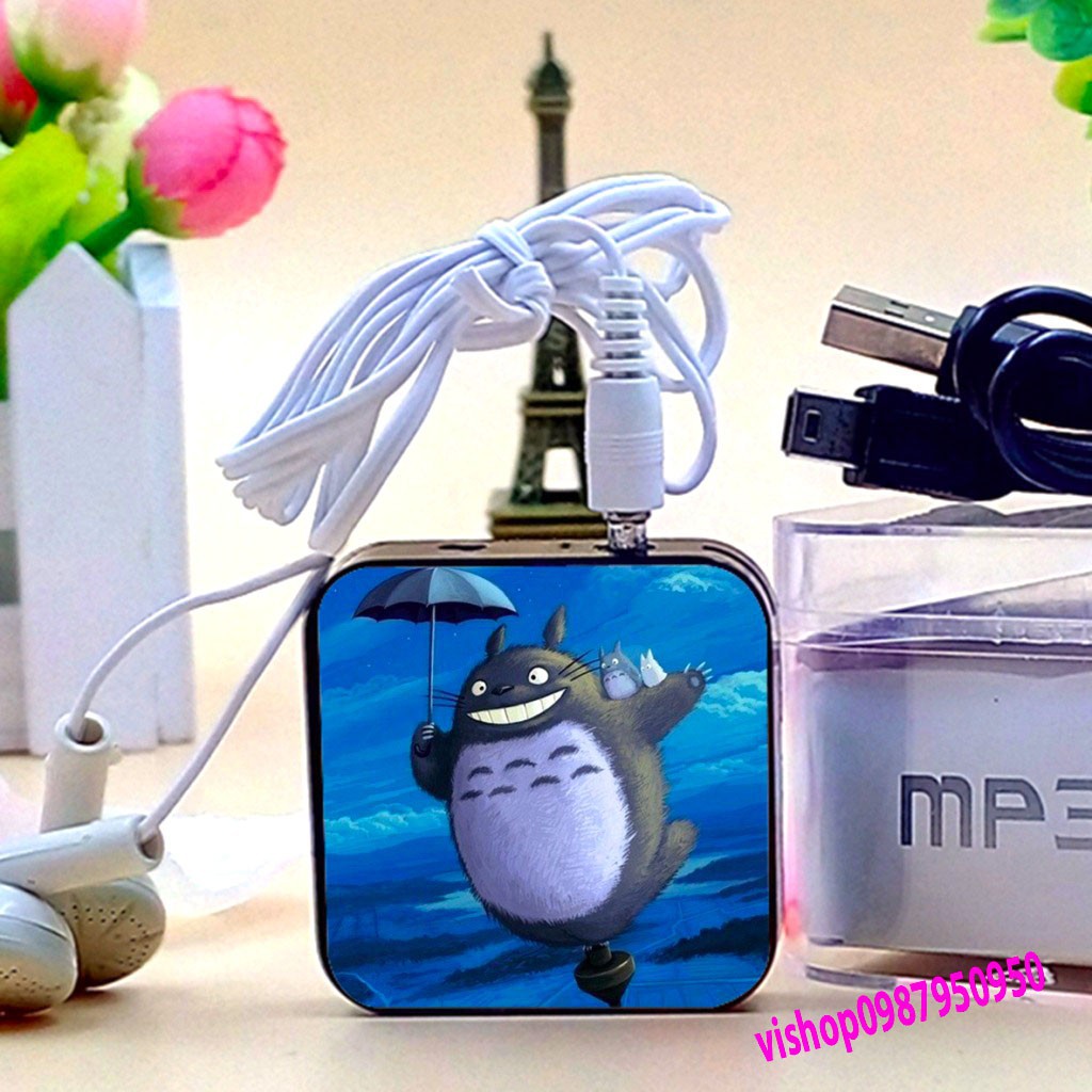 Máy nghe nhạc mp3 hoạt hình 34 mẫu tặng cáp sạc tai nghe shopee. vn|mochi04