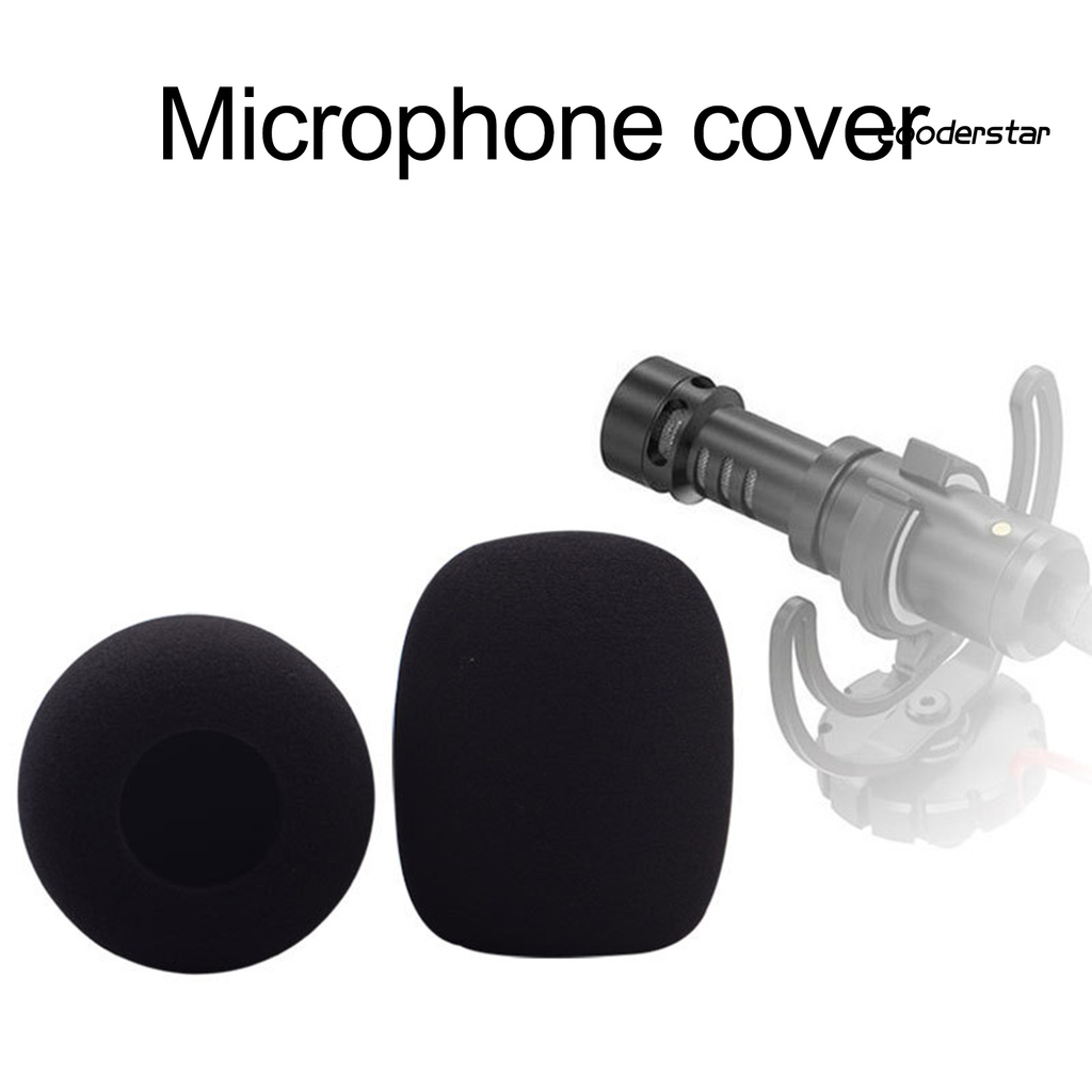 Vỏ Bọc Đầu Mic Thu Âm Bằng Xốp Giảm Tiếng Ồn Tiện Lợi