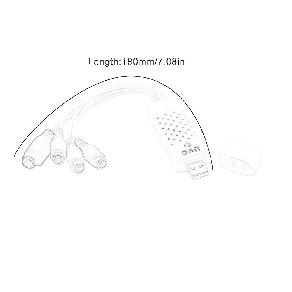 Bộ Chuyển Đổi Đa Năng Usb 2.0 Audio Tv Video Vhs Sang Dvd Pc Hdd | BigBuy360 - bigbuy360.vn