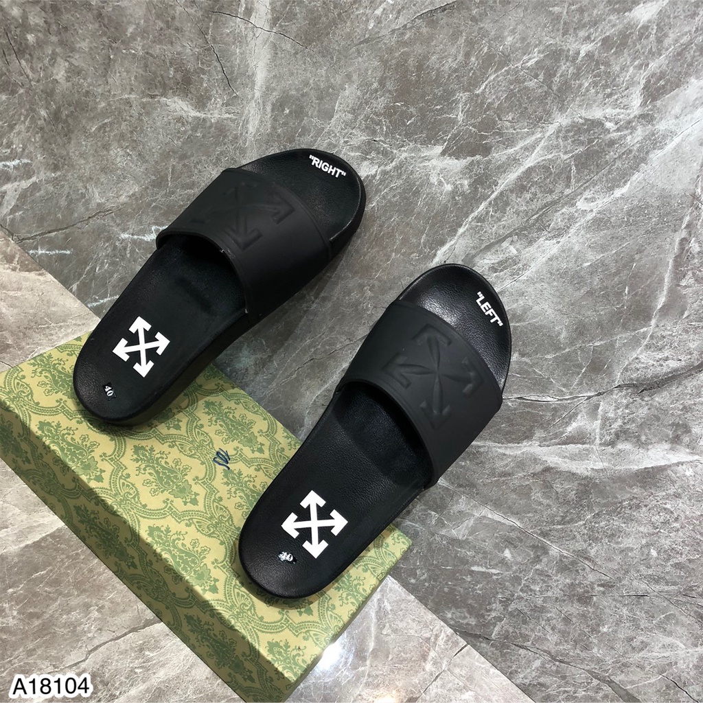 Dép Nam Off White Mới Nhất - Dép Nam Đơn giản siêu đẹp