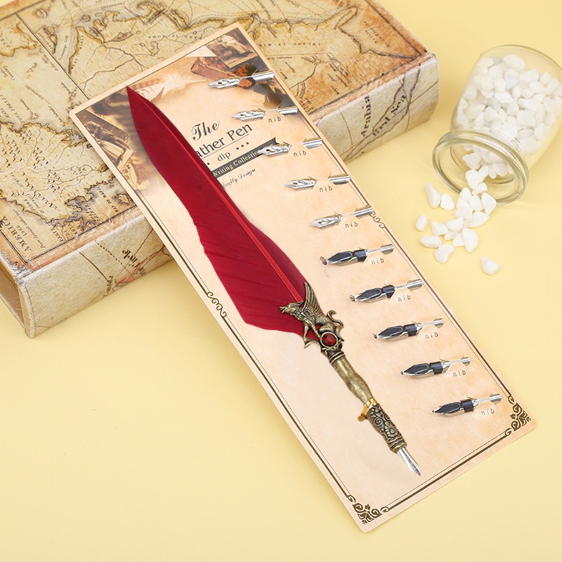 Bộ Bút Chấm Kèm 10 Ngòi Thay Thế