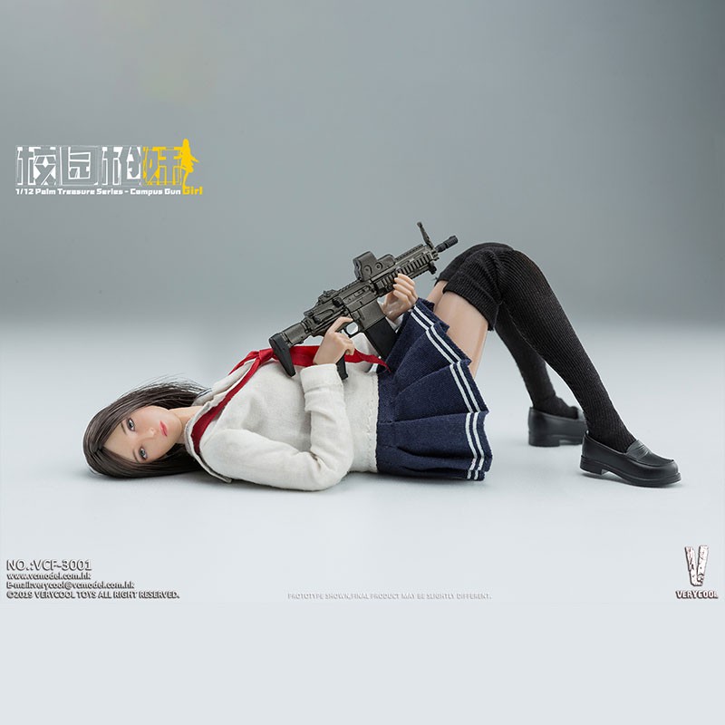 Mô hình chính hãng Verycool: Campus Gun Girl