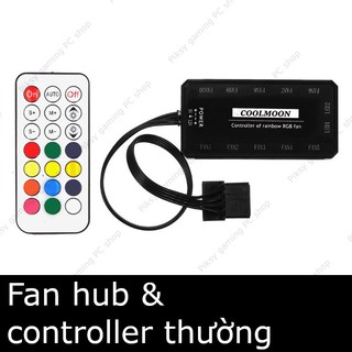 Quạt Coolman / Coolmoon Lightwheel RGB