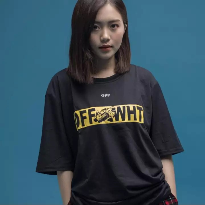 Áo thun Stee OFF WHITE MOTO Unisex