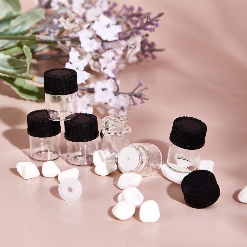 Set 100 Chai Thủy Tinh Đựng Tinh Dầu 1 / 2 / 3ml