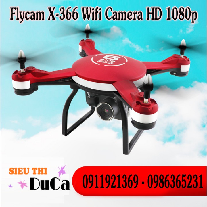 Flycam X-366 Wifi Camera 1080P HD