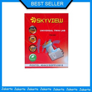 Bộ Thu Tín Hiệu Skyview Dual Out Lnb Ku Band 1 Satellite 2