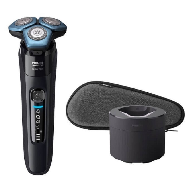 Máy cạo râu điện Philips Norelco Shaver 7500 Model S7783/84, Ướt & khô, Cốc sạc, rửa