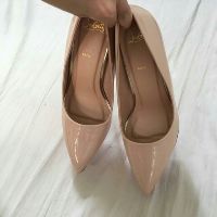 Cao gót Calla 8_9p màu nude da