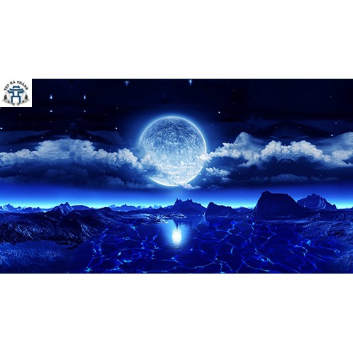 Tranh Decal 3D Dán Bể Cá Cảnh, Bể Thủy Sinh Mẫu 3