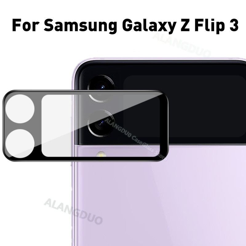 Kính bảo vệ camera sau 3D tiện dụng cho Samsung Galaxy Z Flip 3 Z Flip3 5G
