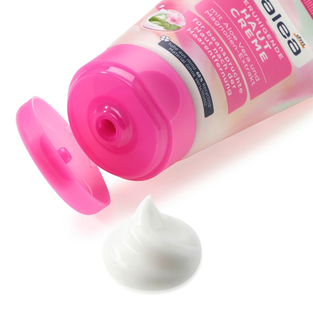 Combo kem tẩy lông và kem dưỡng sau wax làm dịu da Balea - Chính hãng Đức