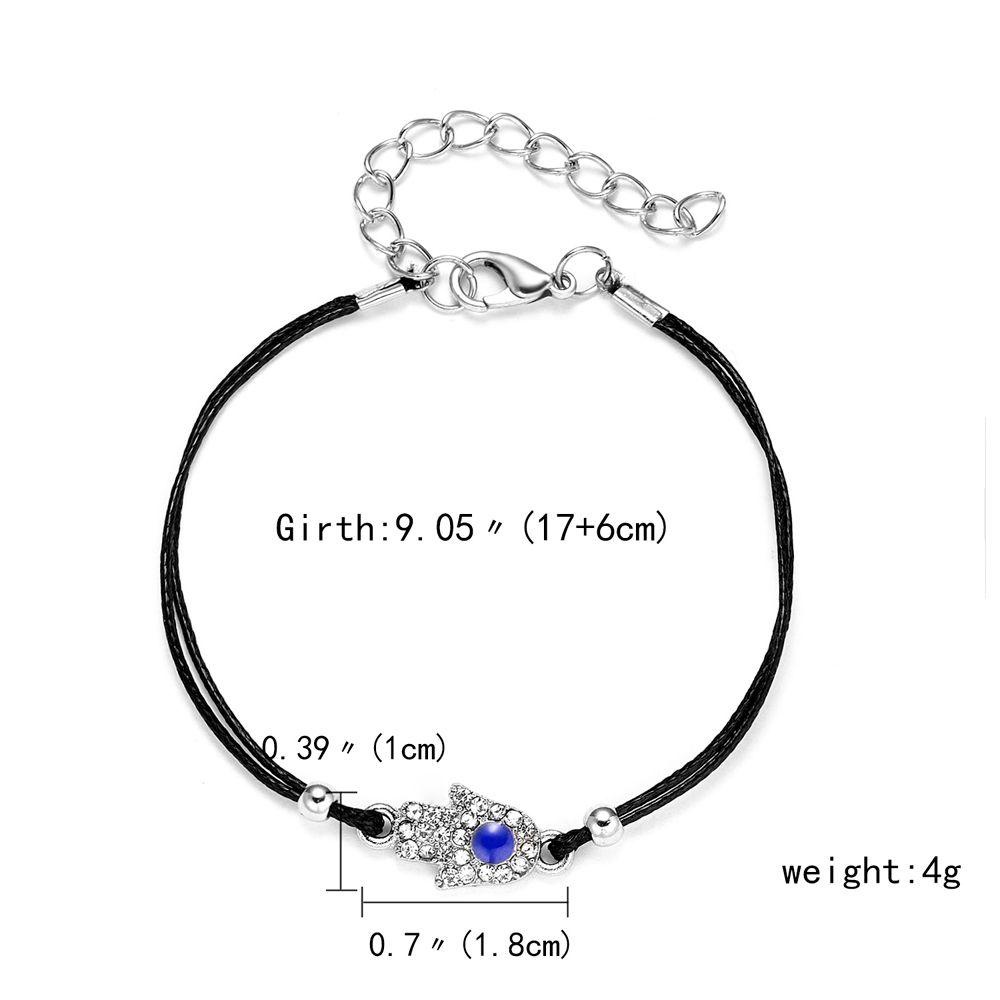 Vòng Tay May Mắn Mặt Hình Mắt Quỷ Thời Trang Unisex|Vòng Tay Phong Cách Hàn Quốc