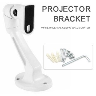 Giá đỡ máy chiếu Mini màu trắng đa năng treo tường đứng cánh tay