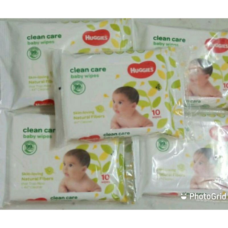 Khăn giấy ướt HUGGIES 10 tờ