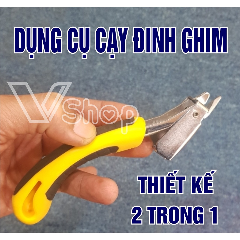 Dụng cụ cạy, gỡ đinh ghim, thiết kế 2 trong 1, tiện dụng