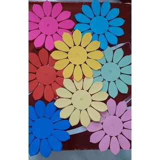 Set 25 hoa hướng dương và 400 cánh họa mi và 100 lá cúc