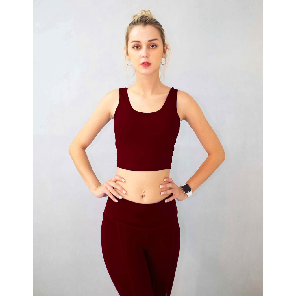 Áo Crop Phối Lưới Sau Lưng - Mã 4PL- ARAF