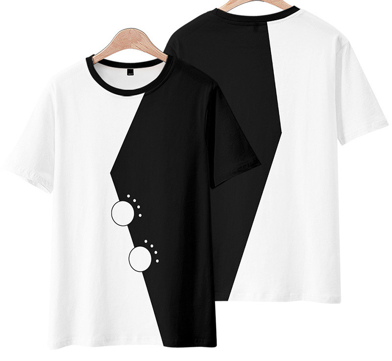 Áo thun tay ngắn in chữ Hololive Vtuber Ookami Mio hóa trang Halloween