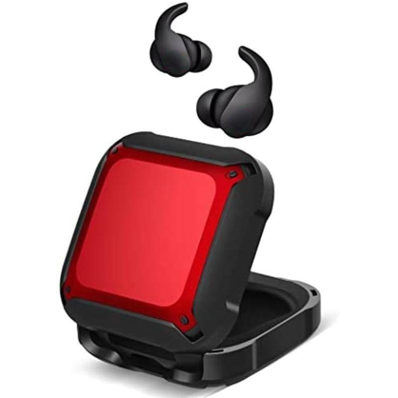 Vỏ Bảo Vệ Hộp Sạc Tai Nghe Beats Fit Pro 2021 Bằng TPU PC Cứng Bề Mặt Gồ Ghề Có Móc Treo