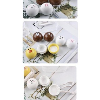Khay Mini Đựng Kính Áp Tròng Hình (Gấu Thỏ Vịt )