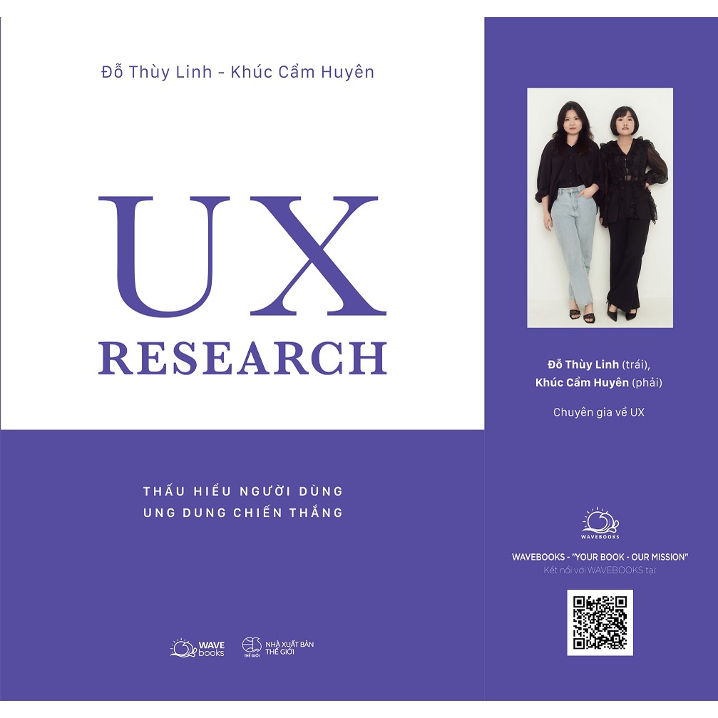 Sách - UX RESEARCH - Thấu Hiểu Người Dùng, Ung Dung Chiến Thắng